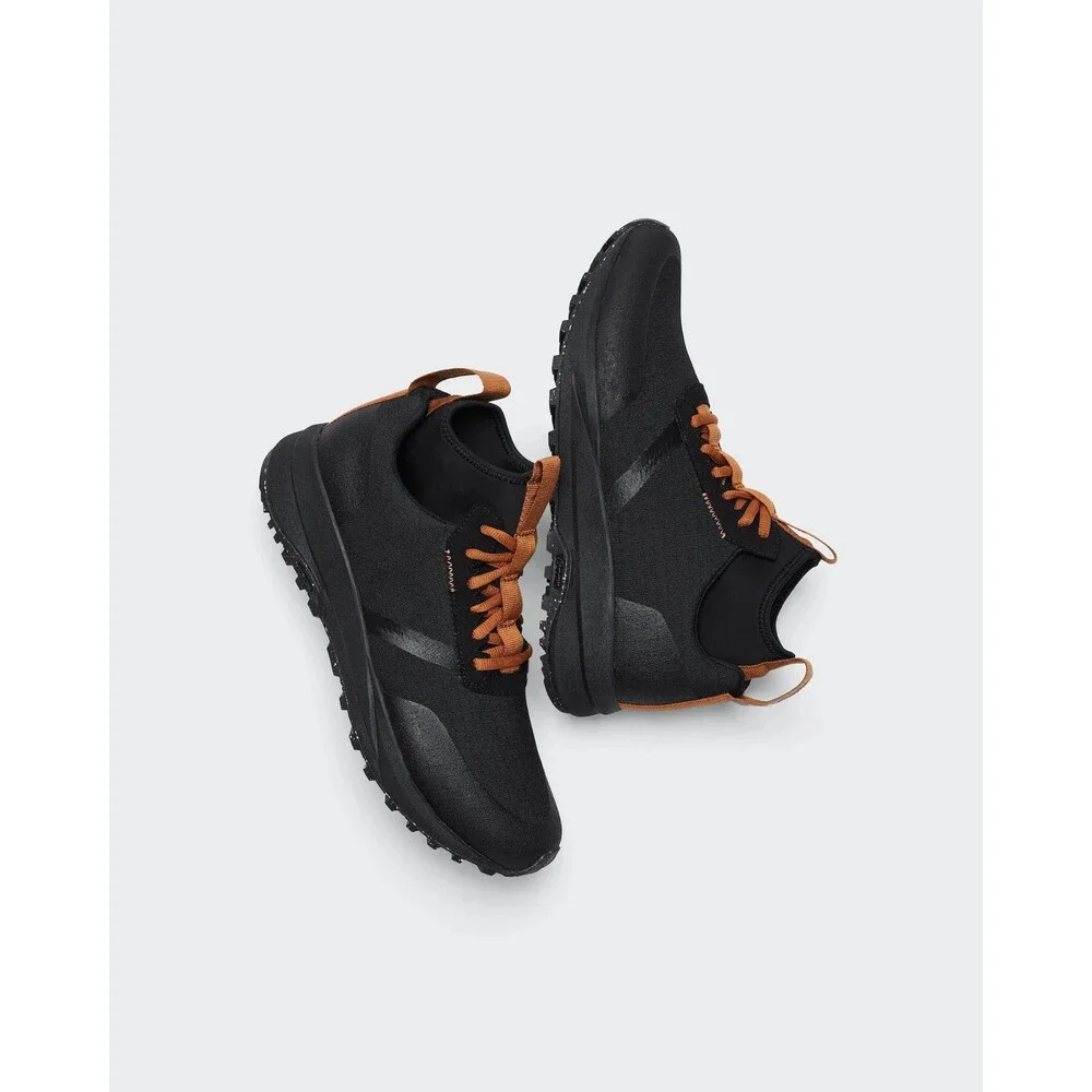 York Athletics Mfg. The Via All-Terrain Men's US 8.5 Black Hiking Shoes ZAP2194